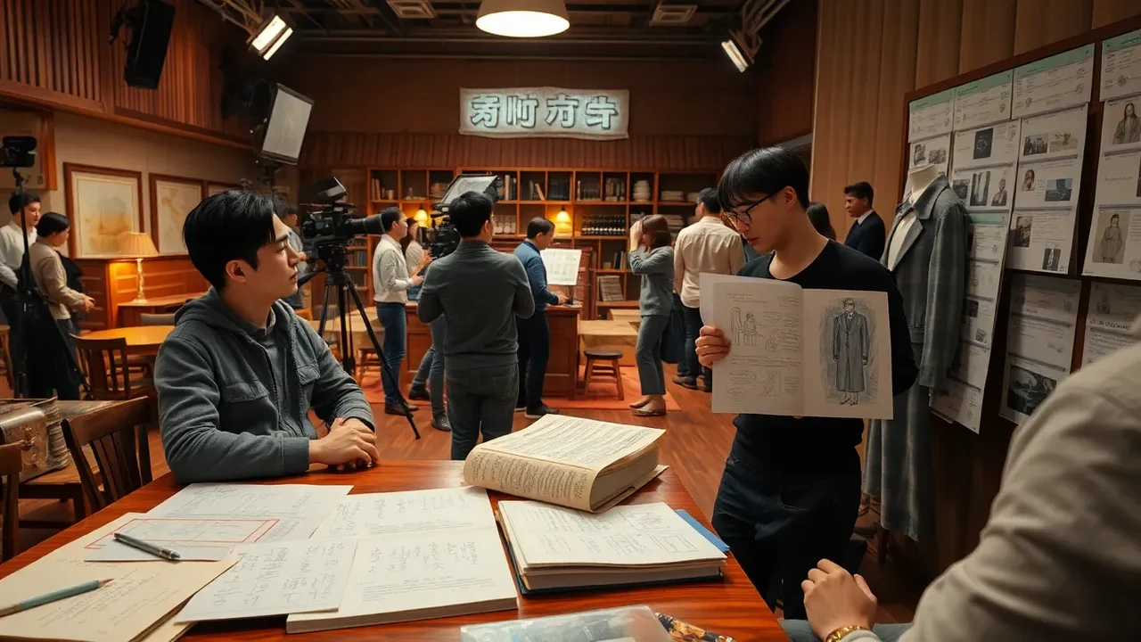 Behind the Scenes of the New K-Drama Novel Adaptation
