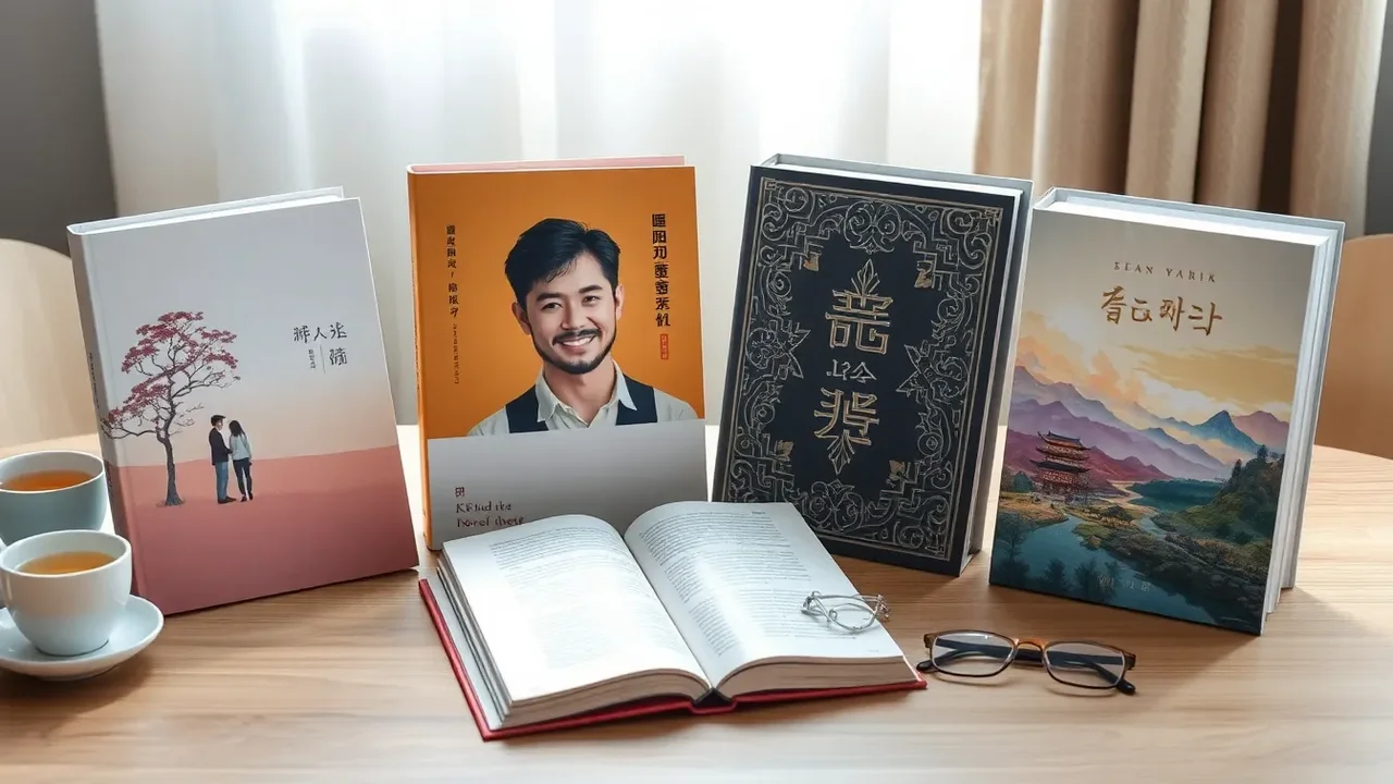 First Look at the New K-Drama Novel Cover Designs