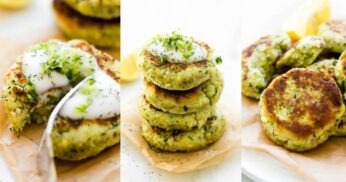 Bolinho de abobrinha e couve-flor low carb