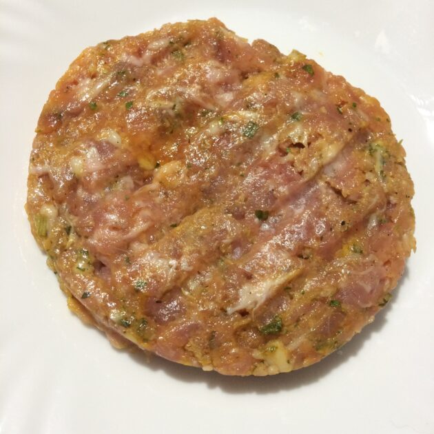 receita hamburguer suino