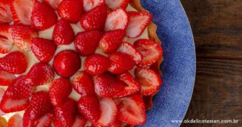 Torta de Morango Low Carb