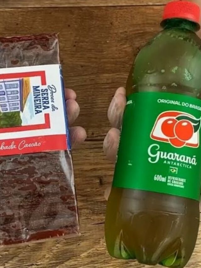  Misture goiabada com Guaraná para ter essa sobremesa diferente
