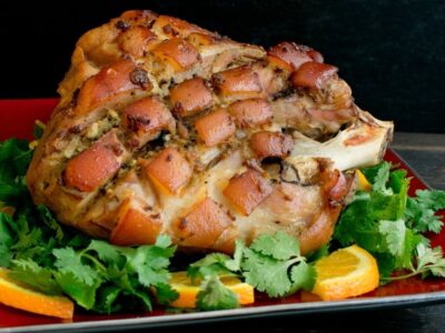 pernil assado cerveja preta