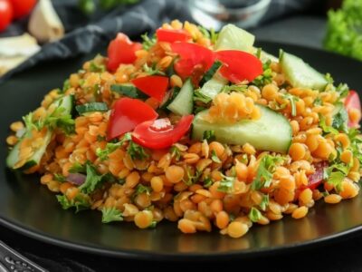 salada de lentilha