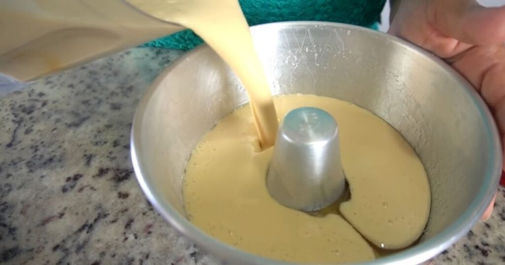 Pudim 3 Leites gostoso geladeira