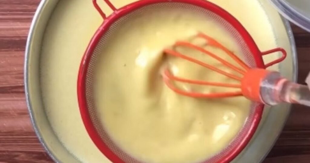 Pudim Banana cremoso