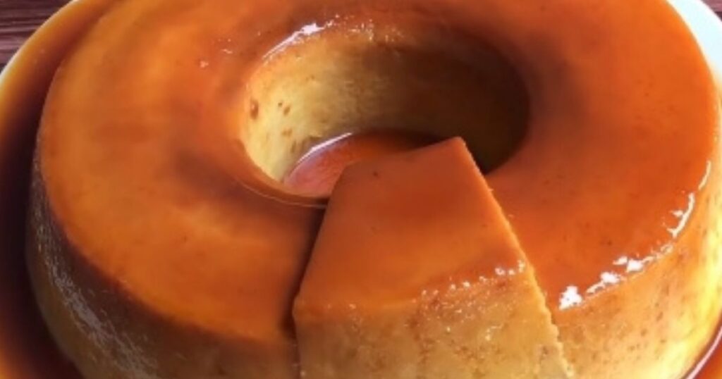 Pudim Banana simples