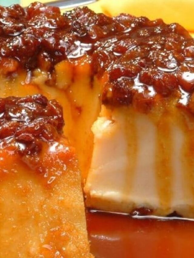  Pudim de Cachaça Flambado