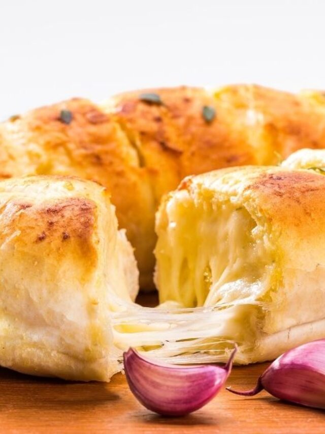  Pão de alho caseiro com maionese