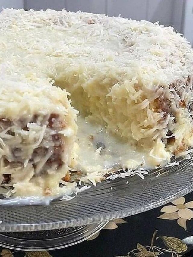  Bolo de Coco Toalha Felpuda