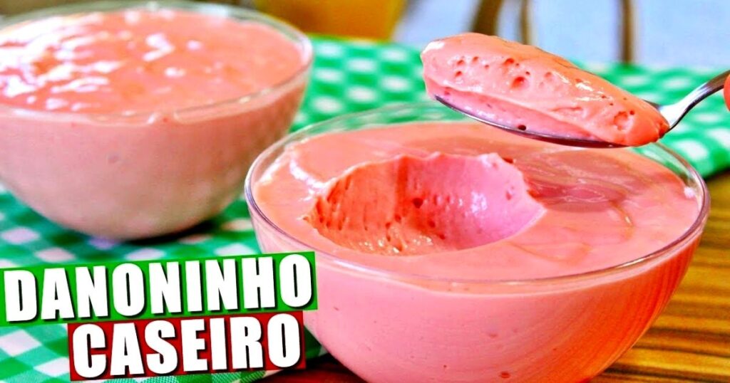 danoninho caseiro receita