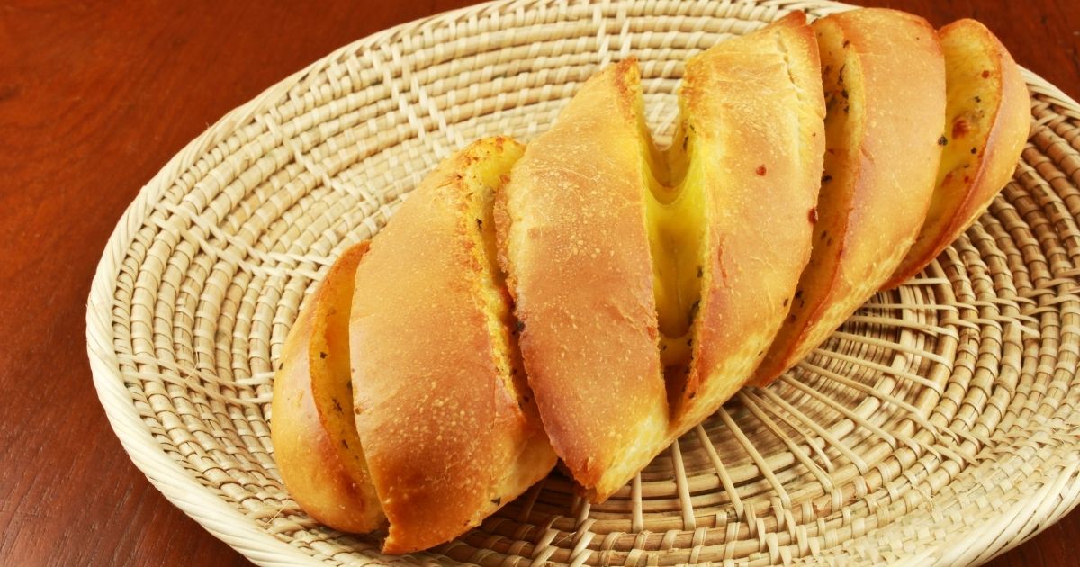 Pão de Alho na Airfryer