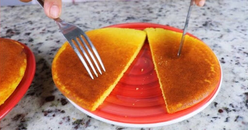 paozinho fuba frigideira