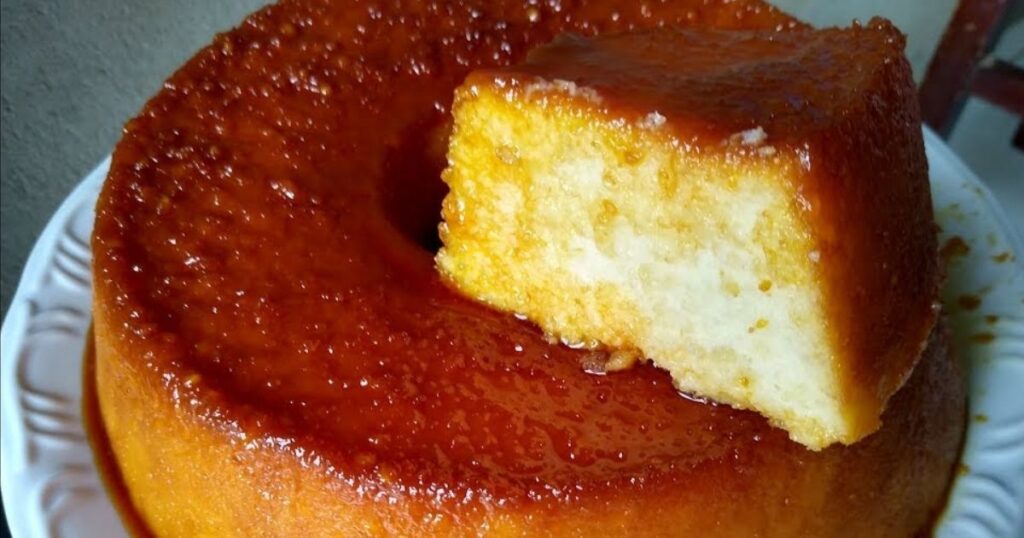 receita pudim tapioca