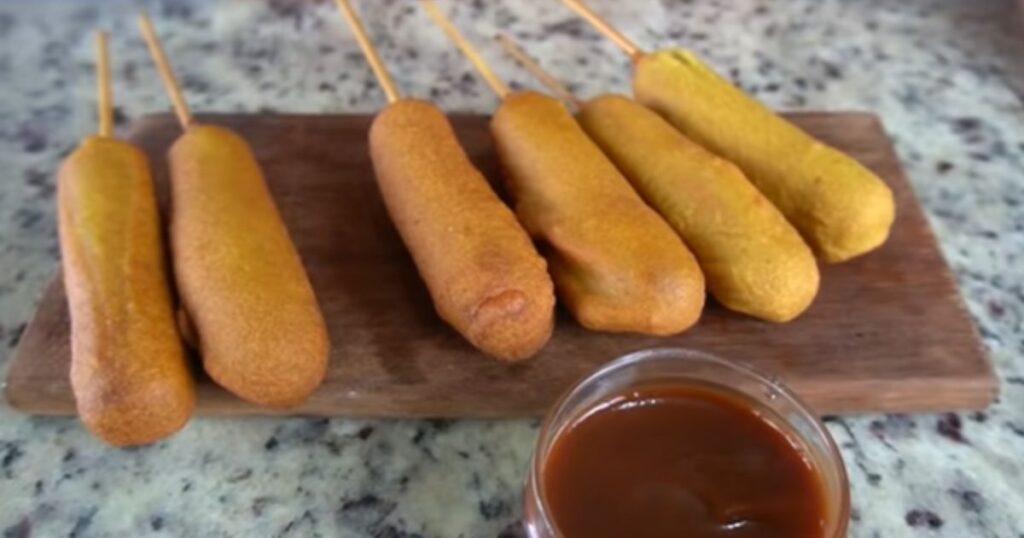 salsicha frita palito