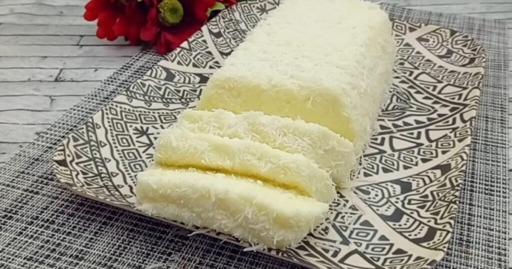 Cremosao de coco gelado doce