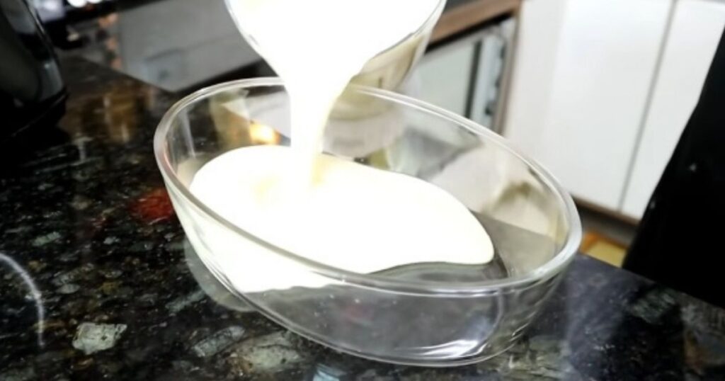 Mousse de leite ninho travessa