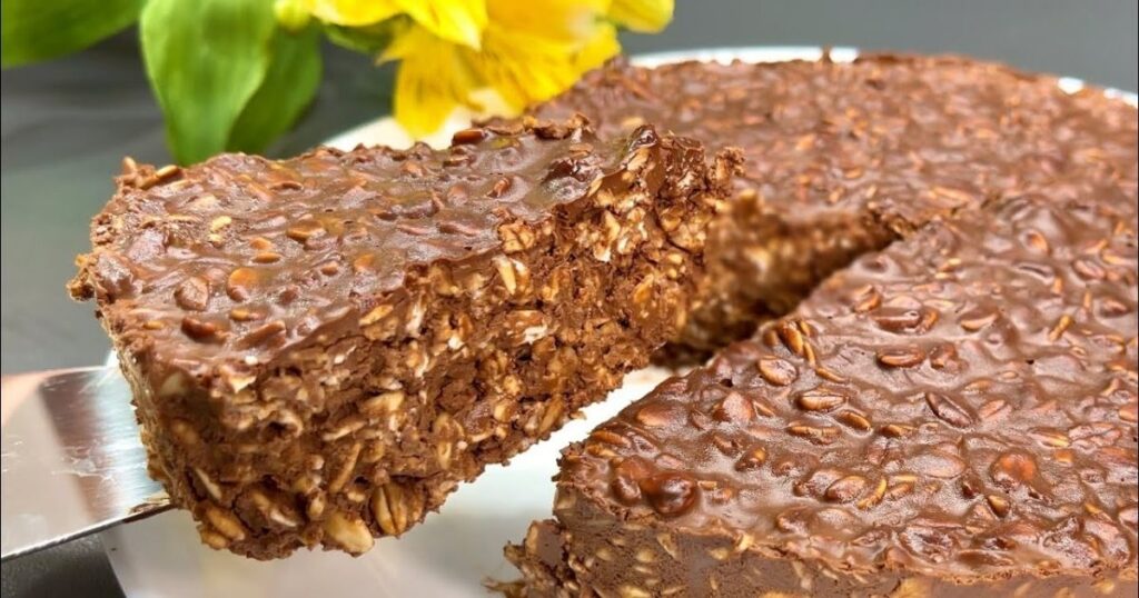 Sobremesa chocolate com aveia TC