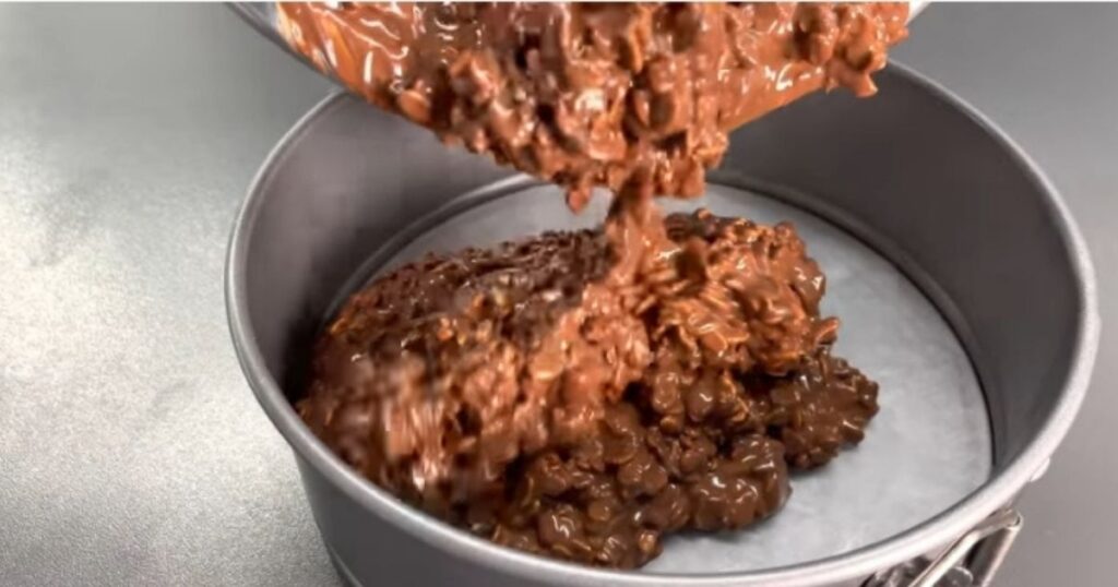 Sobremesa chocolate com aveia enformar