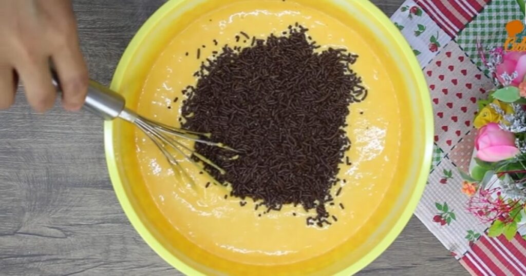 bolo formigueiro chocolate granulado