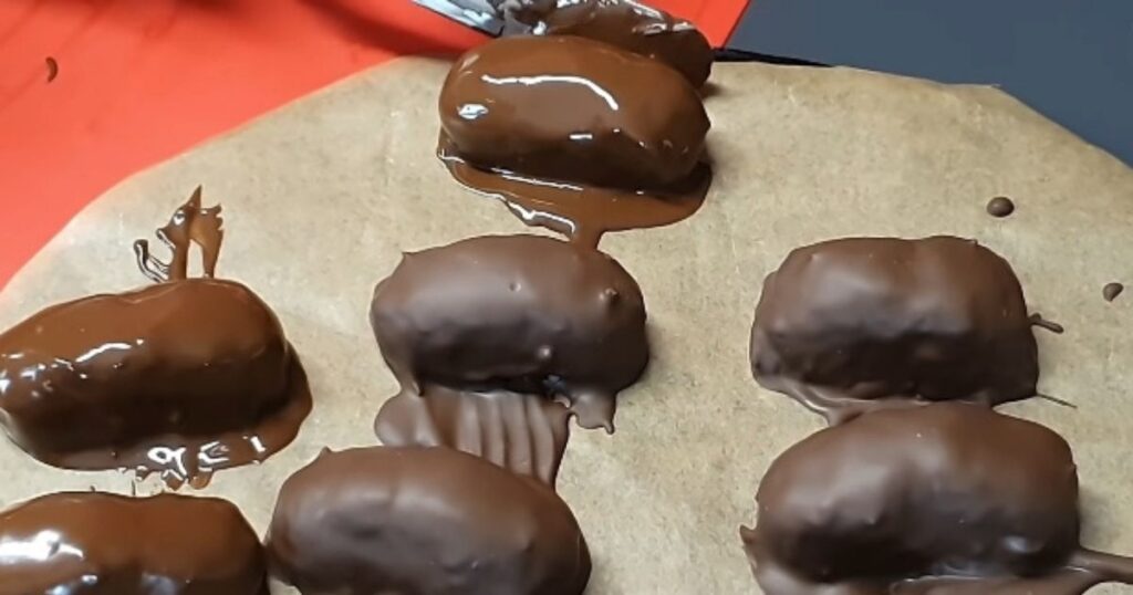 bombom de coco molhados