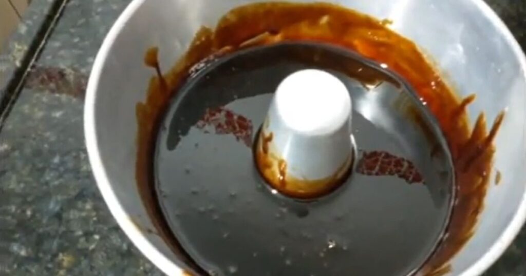 calda de caramelo para pudim de cafe