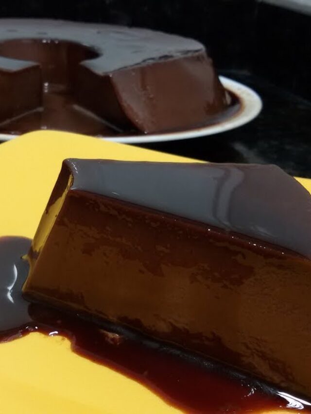  Pudim de café que não vai ao forno
