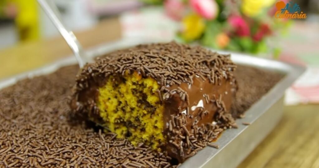 fatia bolo formigueiro cenoura