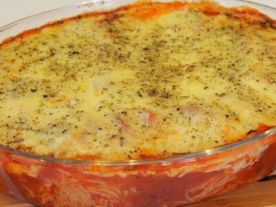 macarrao de forno receita