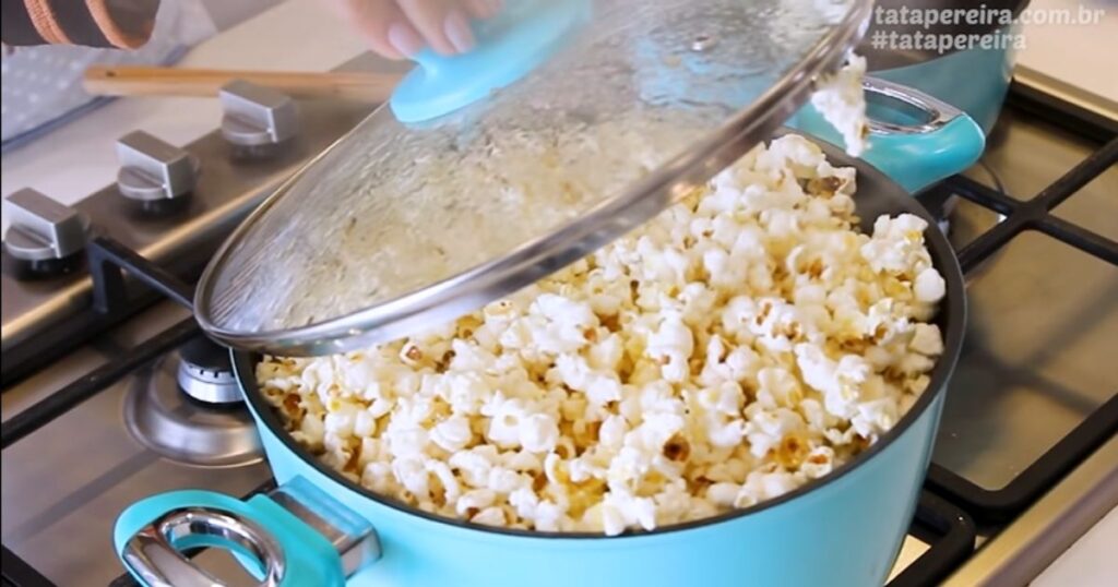 pipoca leite em po