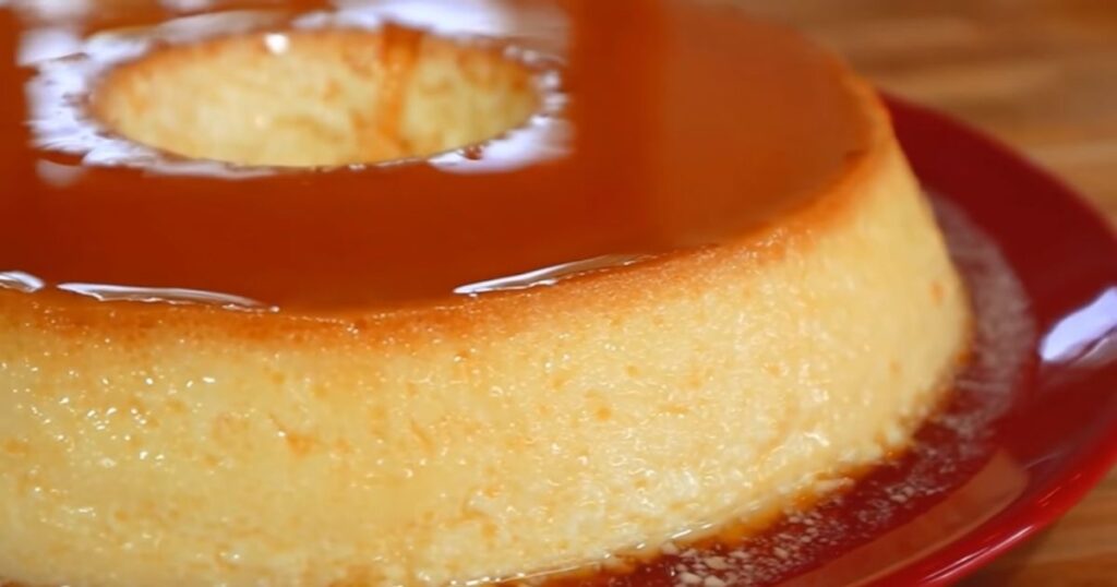 pudim leite condensado simples