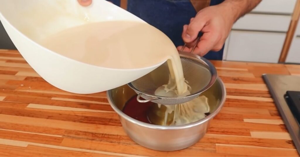 pudim leite peneirado