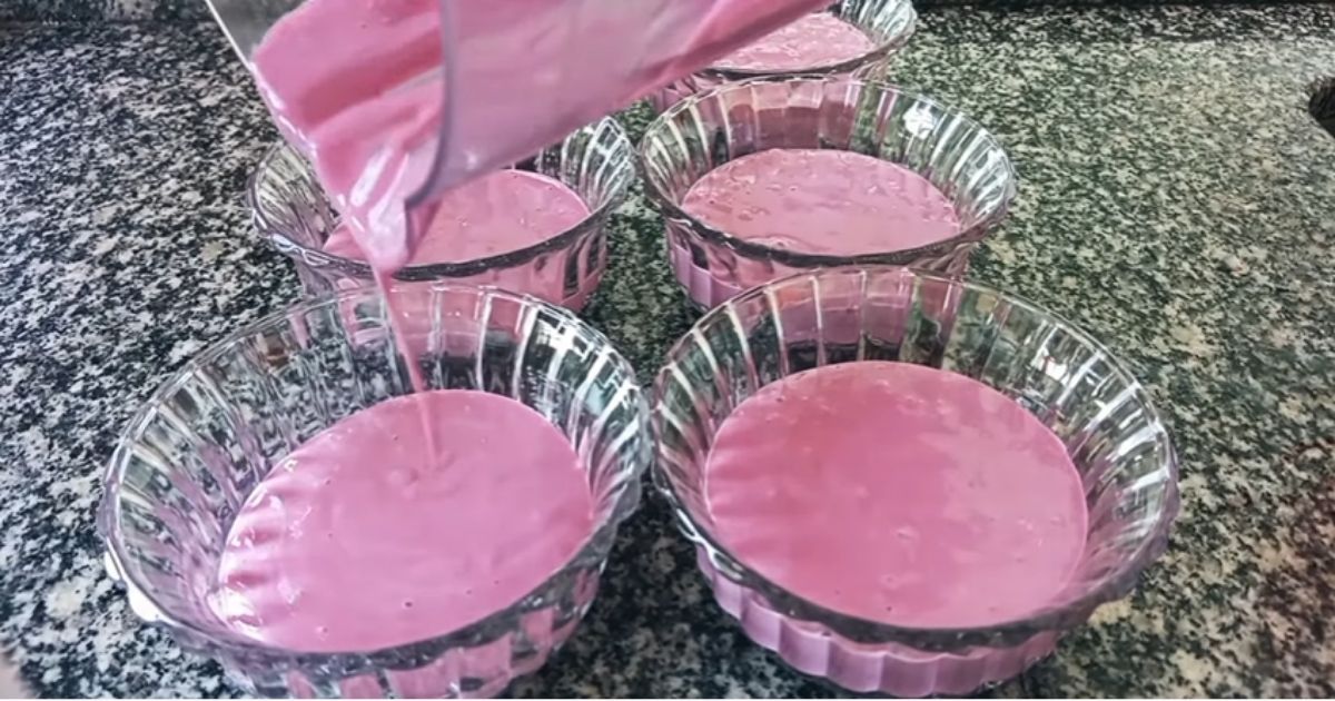 Mousse de uva com Tang