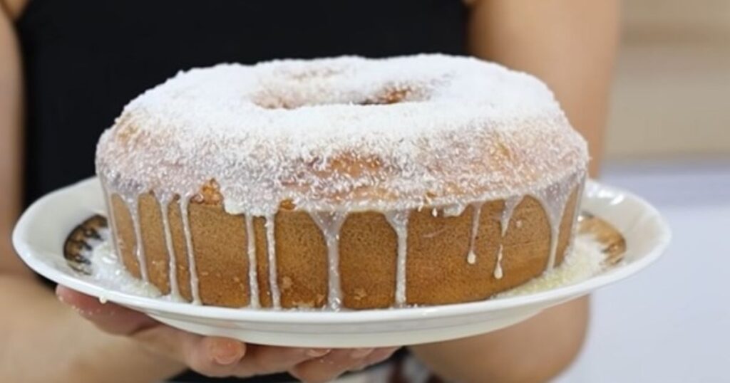 Bolo de vó leite condensado pronto