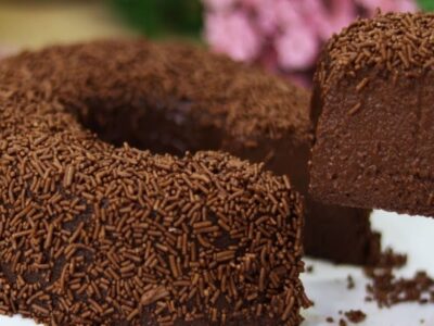 Brigadeirão fácil sem forno TC