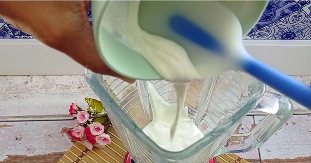 Sobremesa Alegra casamento creme de leite