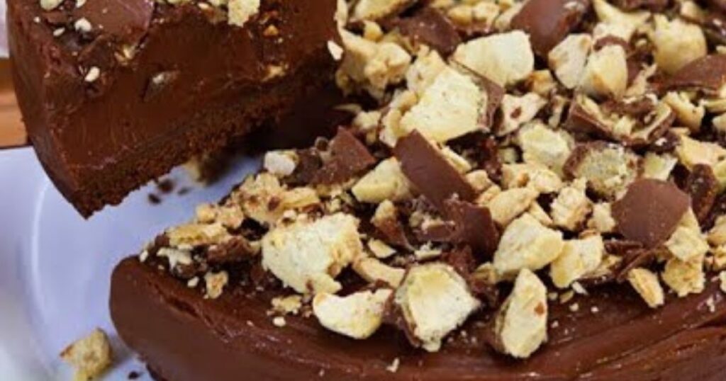 Torta bombom de chocolate pra páscoa TC