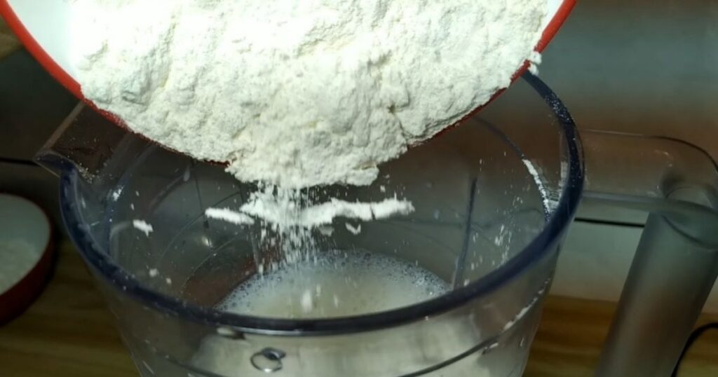 Torta de frango farinha