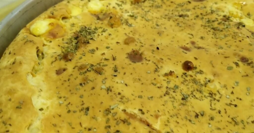 Torta de frango pronta