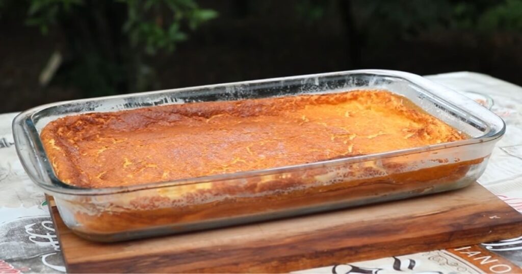 bolo toucinho do ceu liquidificador