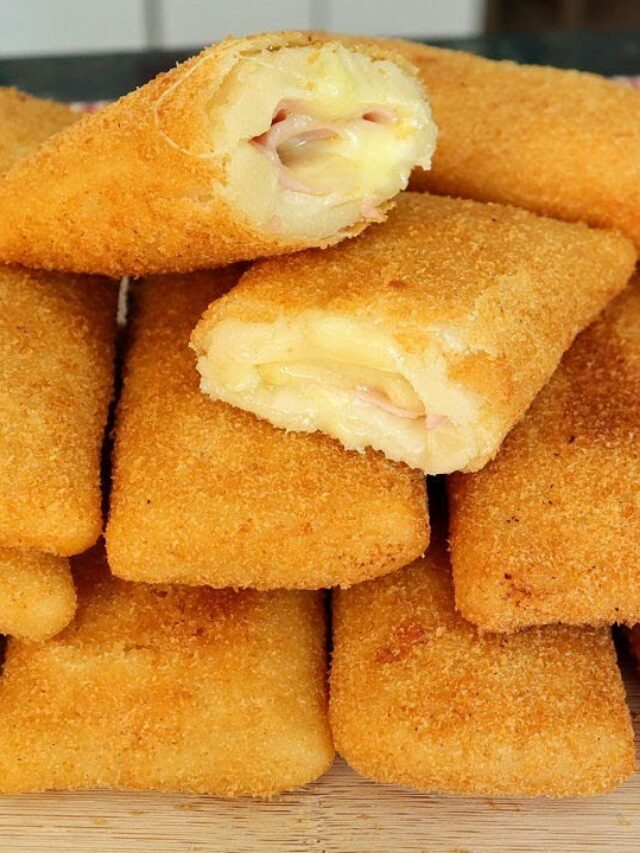 Cigarrete de Presunto e Queijo