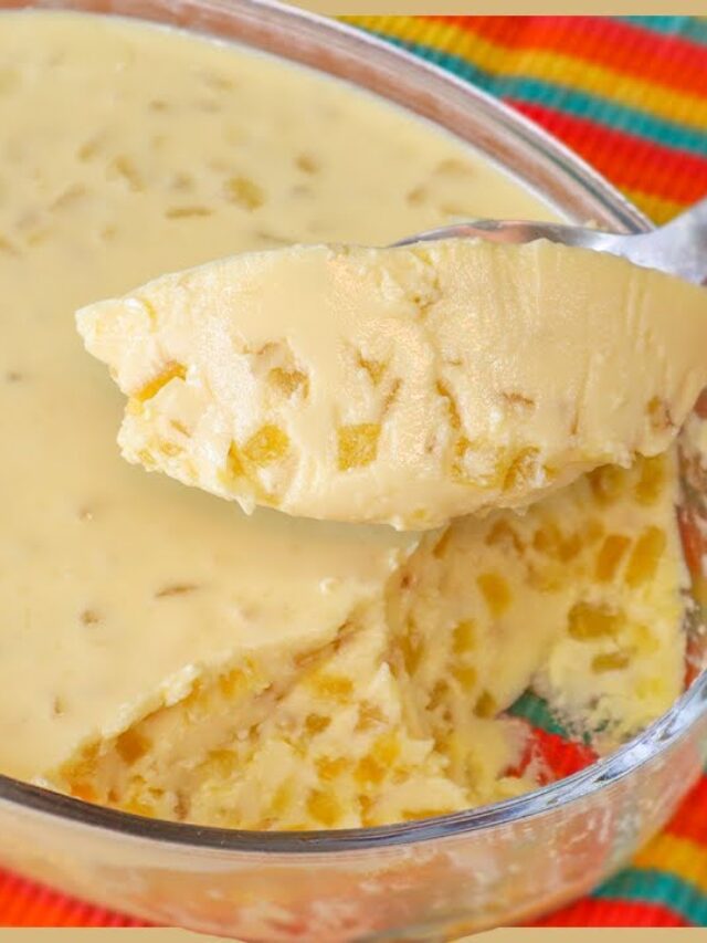  Receita Tradicional de Gelado de Abacaxi