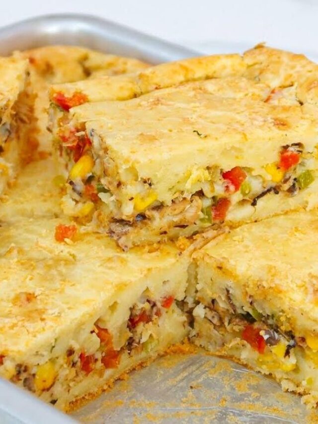  Torta fofa de sardinha