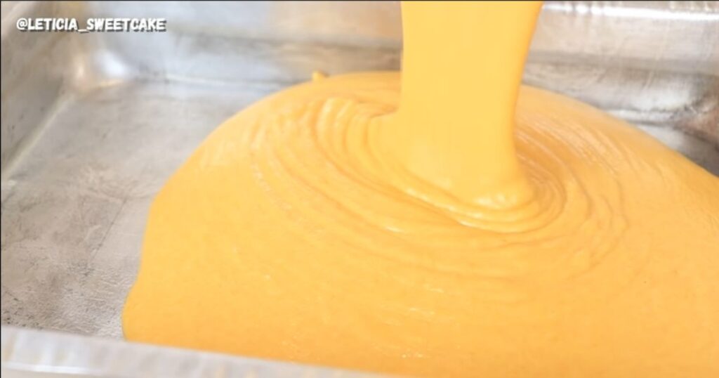 forma de bolo de cenoura