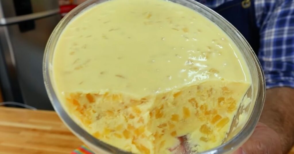 gelado de abacaxi facil de fazer