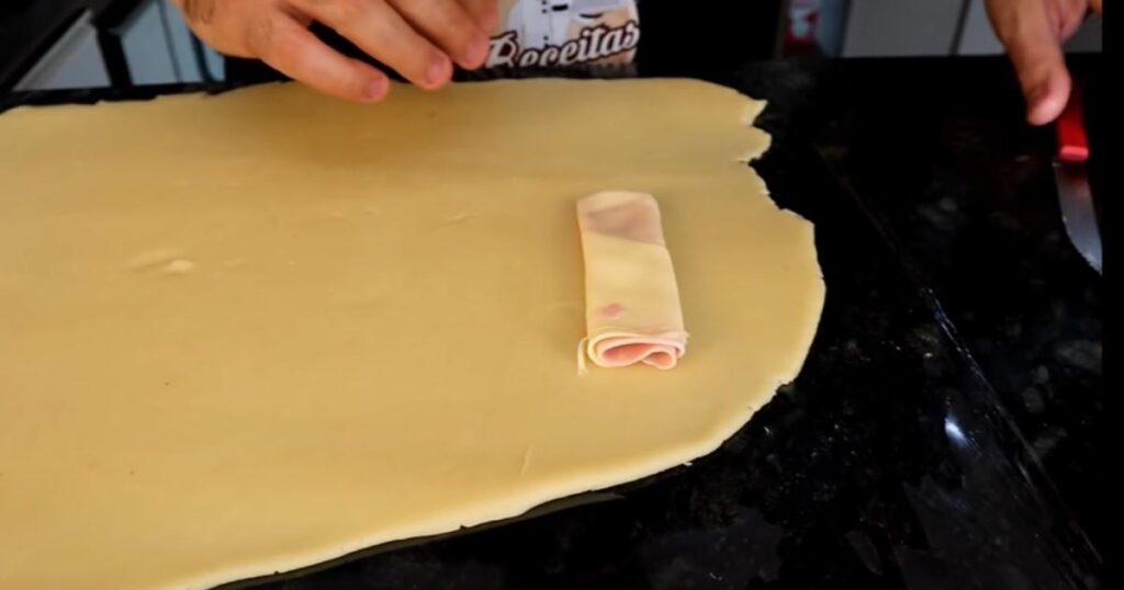 massa de cigarrete recheado