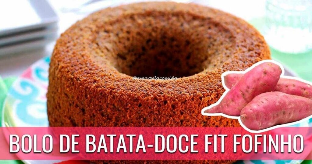 Bolo Batata Doce FIT TC