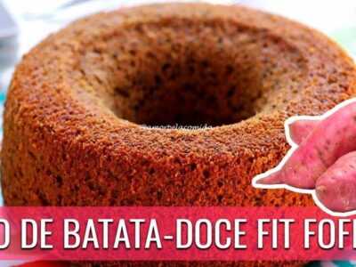 Bolo Batata Doce FIT TC