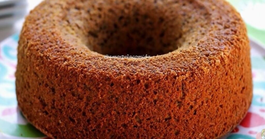 Bolo Batata Doce FIT gostoso