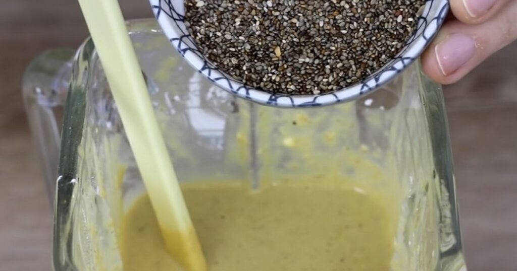 Bolo Batata Doce chia